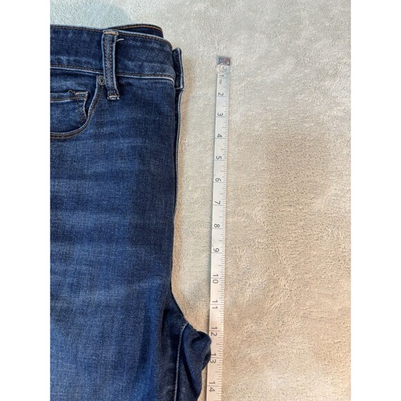 American Eagle Outfitters Women's Jeans, High Rise Skinny Kick Flare 12 Short - Picture 9 of 11